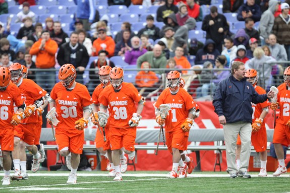 Syracuse lacrosse eye shield Syracuse lacrosse eye shield