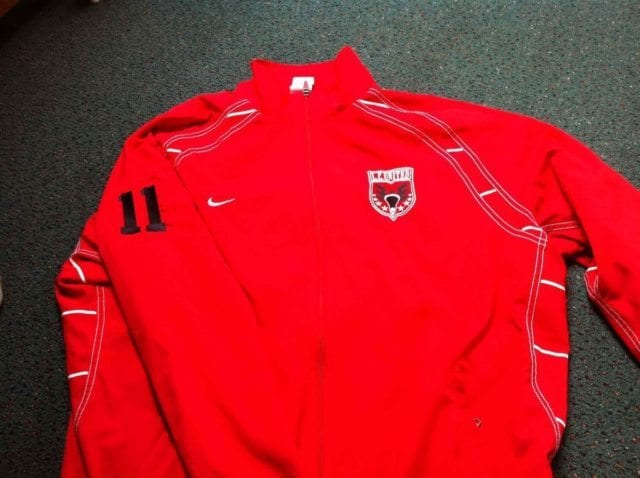 LC United box lacrosse pRague jersey sweater jacket Nike
