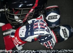 Thailand Lacrosse Gear helmet gloves STX lax gloves socks Adrenaline 1Lacrosse