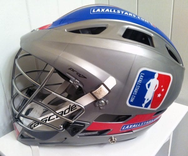 LaxAllstars.com custom lacrosse helmet cascade CPro7 lax