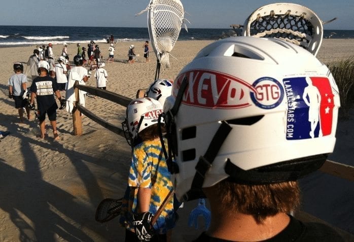 Lax Evo Camp Beach Lacrosse on Vacation New Jersey