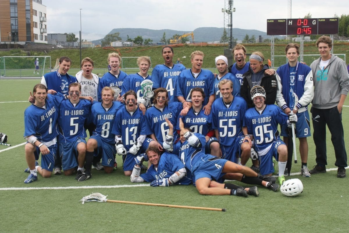 Norway Lacrosse BI LIons lax