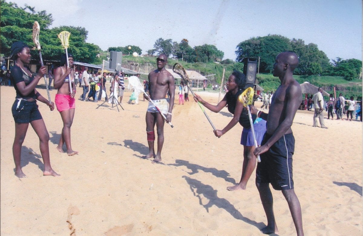 Uganda Lacrosse beach lax Ibra