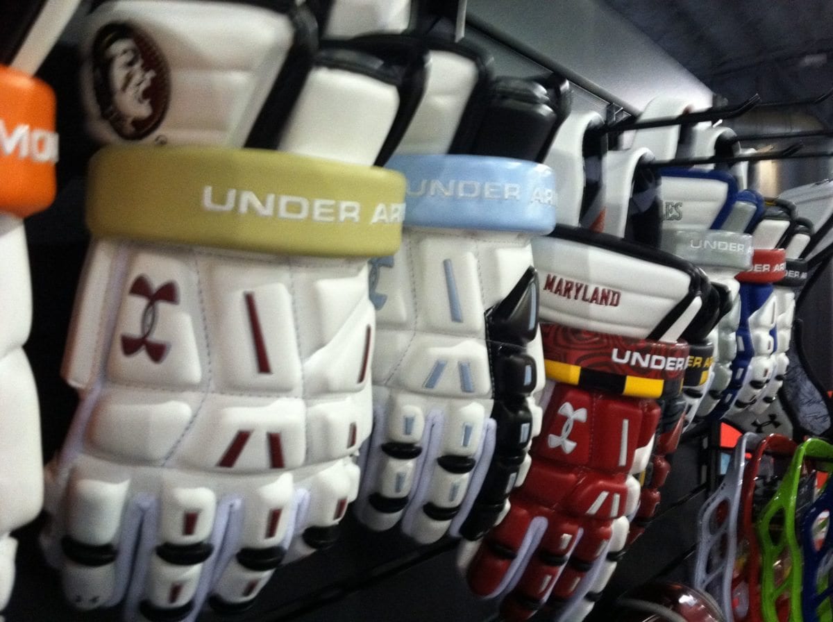 Under Armour Lacrosse gloves