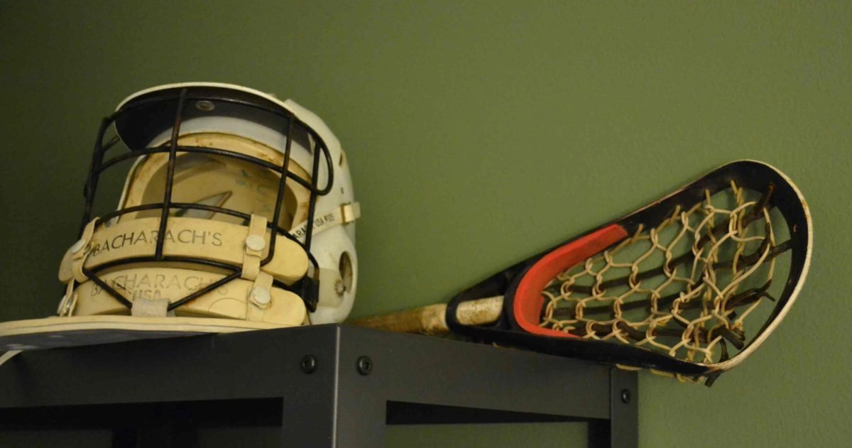 old school lacrosse helmet bacharach