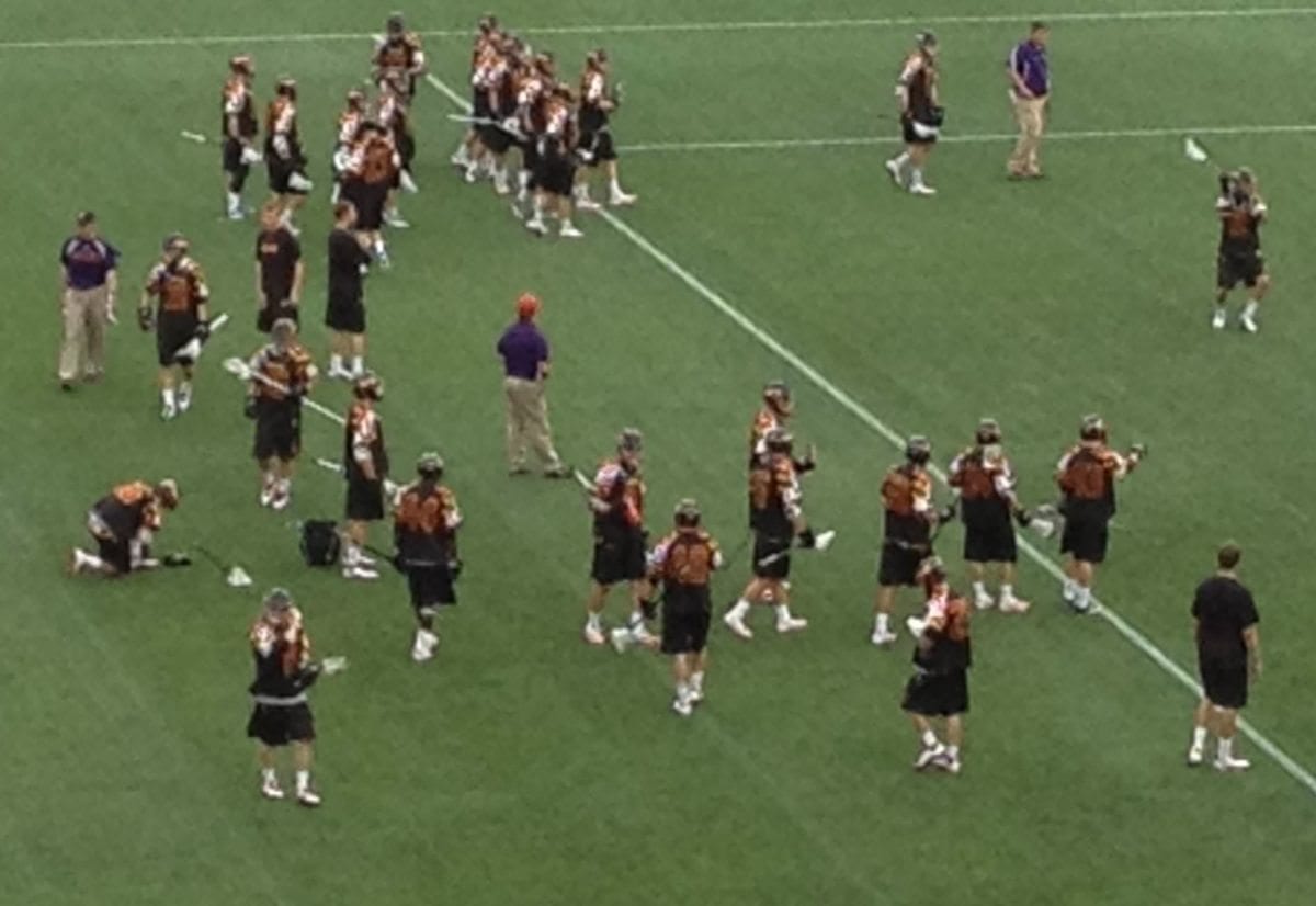 terp lax warm up