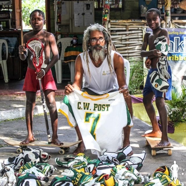 Jamaica Lacrosse CW Post Gear Drop