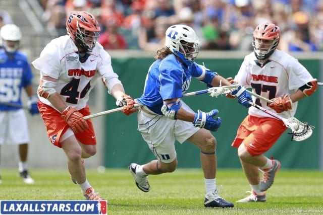 Duke Beats Syracuse 16-10 For Division 1 title.