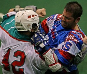 6 Nations Chiefs vs. peterborough lakers Box Lacrosse Photo credit: Larry Palumbo