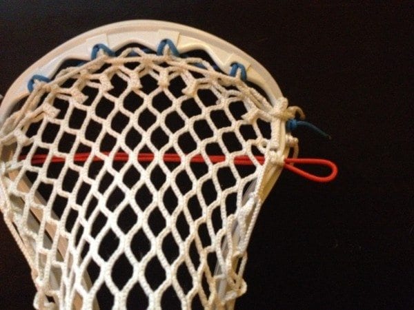 Two ends of the first nylon through the sidewall.