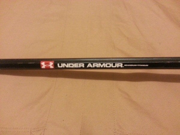 Under Armour Charge Sci Ti lacrosse shaft