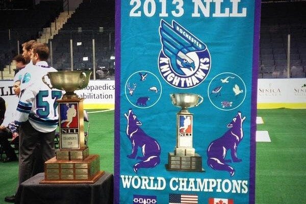 Rochester Knighthawks 2013 NLL Championship Banner
