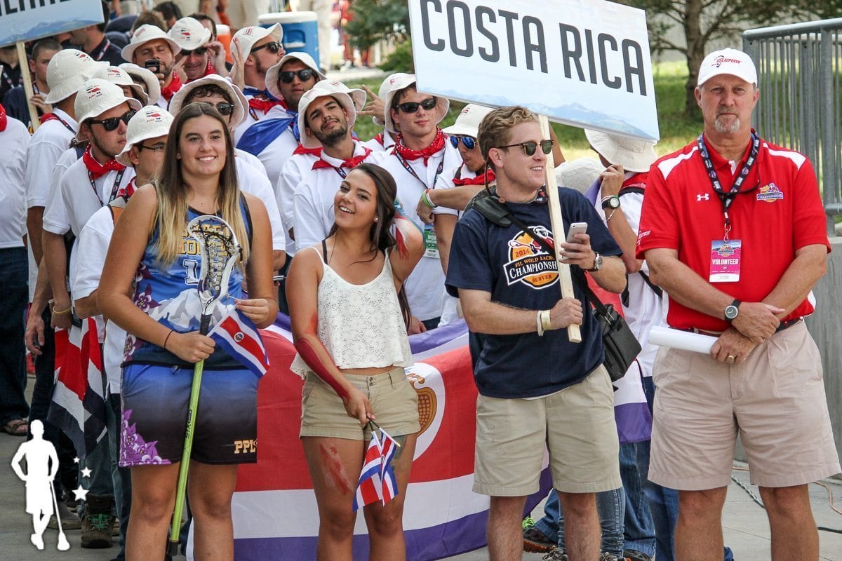 Costa Rica - 2014 World Championships Opening Ceremony