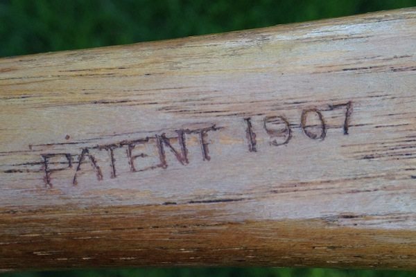 1907 wooden lacrosse stick