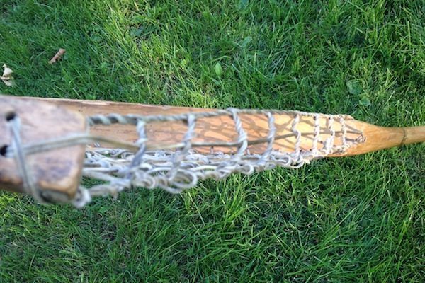 1907 wooden lacrosse stick
