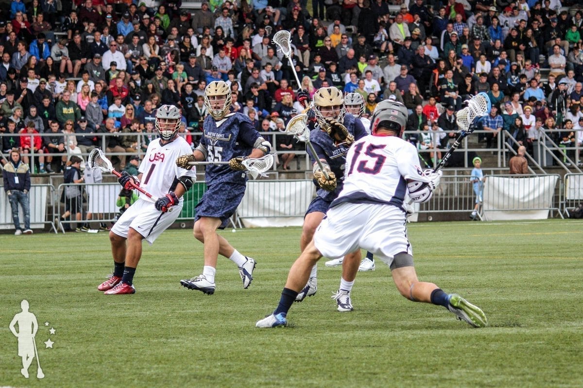 Seatown Classic US Men's National Lacrosse Team vs Notre Dame in Seattle, Washington 10.18.2015