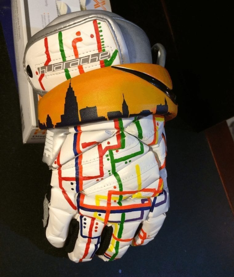 Kacy Small NYC Subway CityLax gloves