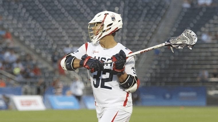 Rob Pannell Team USA Lacrosse
