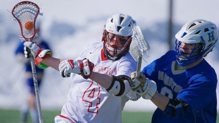 wesleyan-hamilton-lacrosse-snow4 the d3 report College Athletes Can't Be In Ads