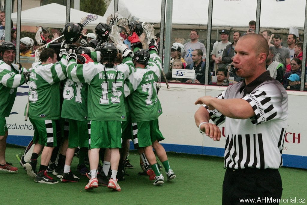 Green Gaels Ales Hrebesky Memorial 2015 box lacrosse tournament