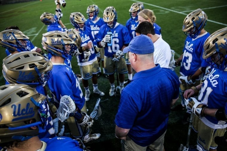 UCLA vs USC Lacrosse in LA Memorial Coliseum Photo Credit: Zach Heffner Verdict Digital