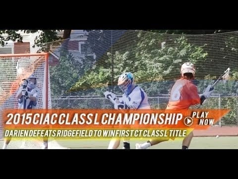 CT: Ridgefield vs Darien - 2015 CIAC Class L Championship