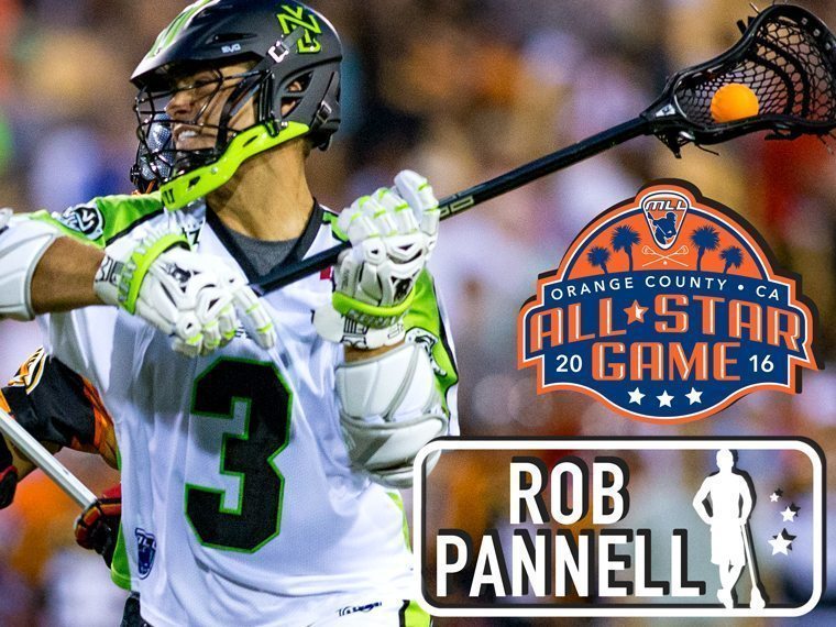 ROB PANNELL - Major League Lacrosse All Star 