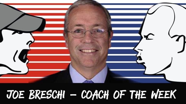 In Your Face Coach of the Week Joe Breschi