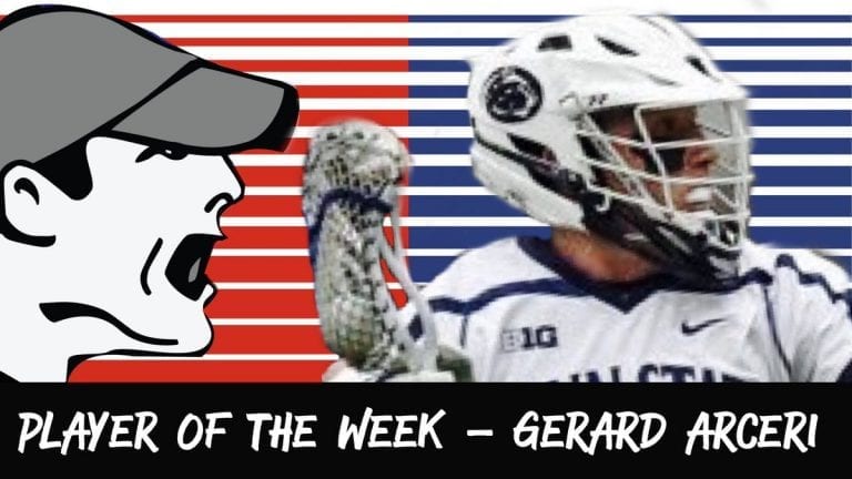 In Your Face PLayer of the week gerard arceri