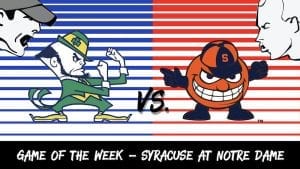 Syracuse at Notre Dame