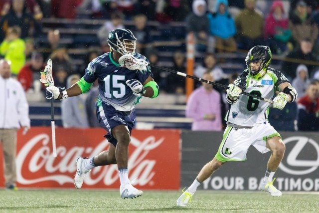 Myles Jones Chesapeake Bayhawks New York Lizards MLL 2017