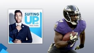 justin forsett suiting up with Paul Rabil