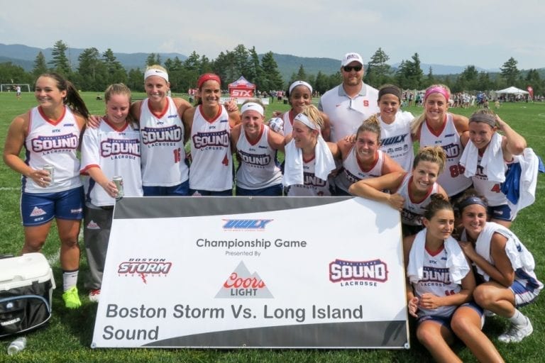 Long Island Sound - Women's pro lacrosse championship