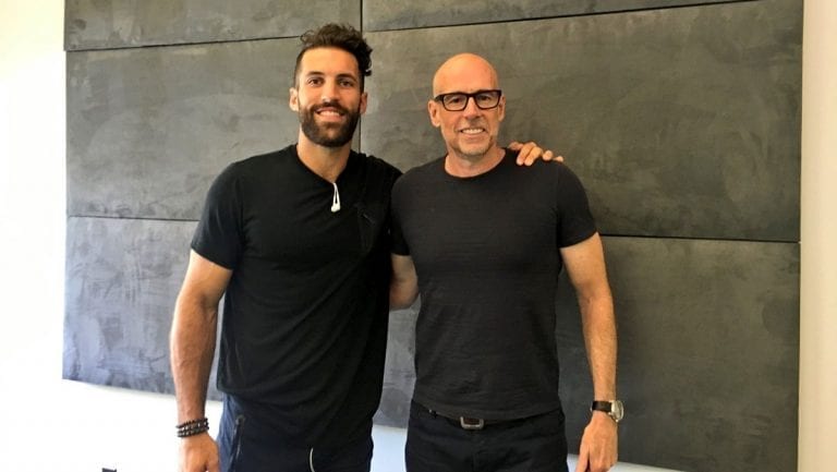 Scott Galloway Suiting Up with Paul Rabil