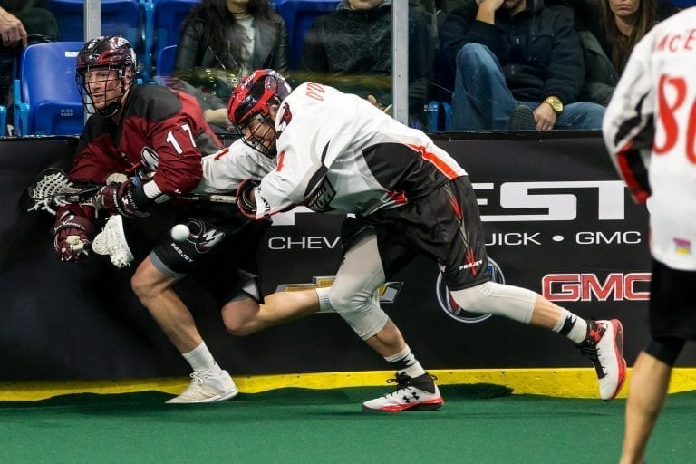 Vancouver Stealth 2017-18 Home Opener Colorado Mammoth 12/8/2017