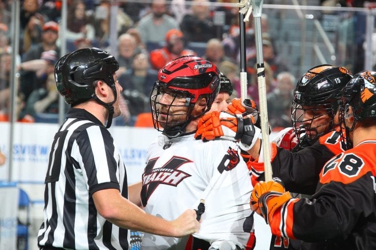 Vancouver Stealth Buffalo Bandits NLL 2018 Photo: Bill Wippert