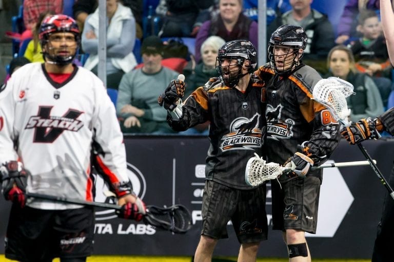 Vancouver Stealth New England Black Wolves NLL 2018