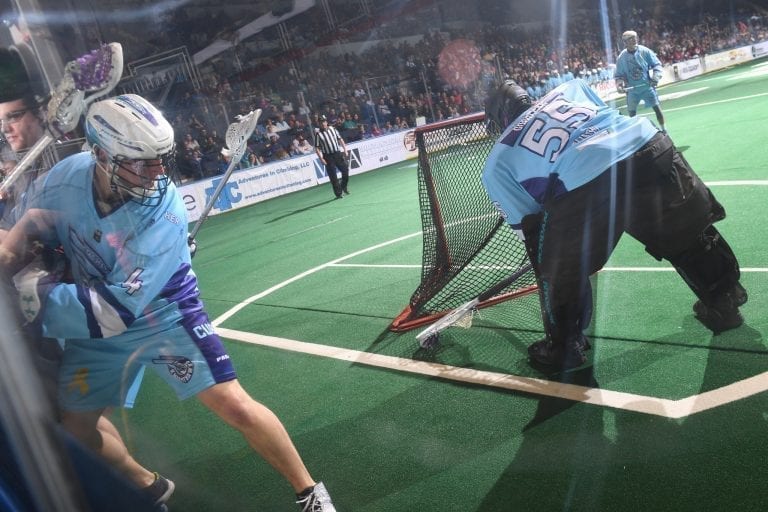 Photo By: Micheline V/ Rochester Knighthawks NLL COlorado Mammoth 2018 Random Thoughts East