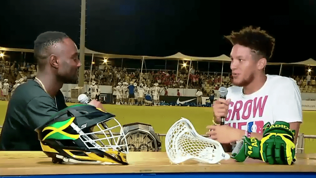 Team Jamaica Goran Murray Lacrosse 2018 FIL Men's world lacrosse championships