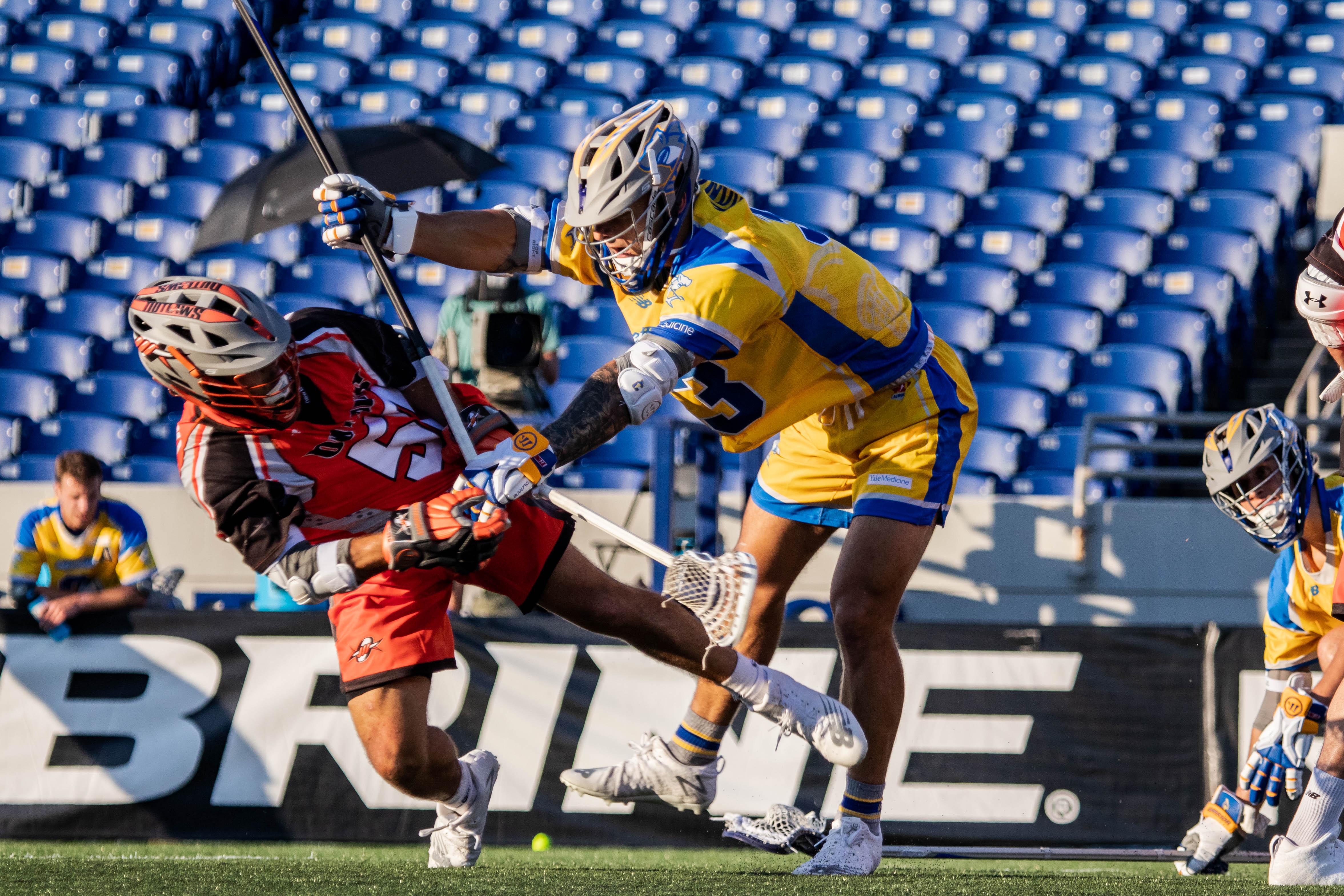 Major League Lacrosse 2020. Denver Outlaws Connecticut Hammerheads Photo: MLL / Pretty Instant