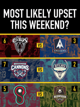 Who's the most likely PLL first round upset candidate? going offsides