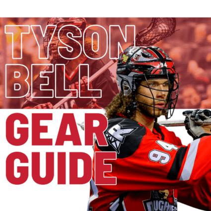Tyson Bell lacrosse gear