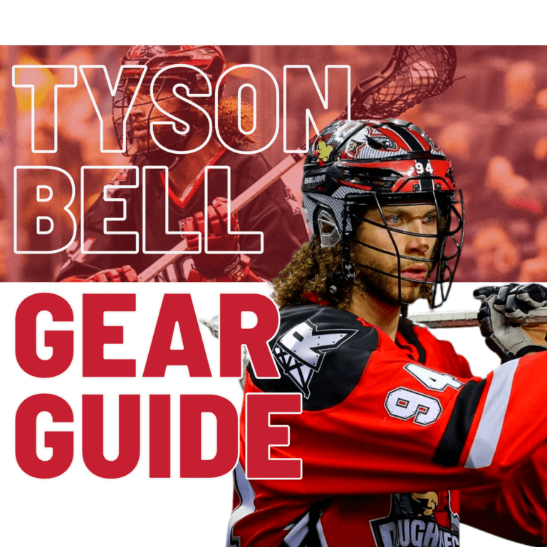 Tyson Bell lacrosse gear